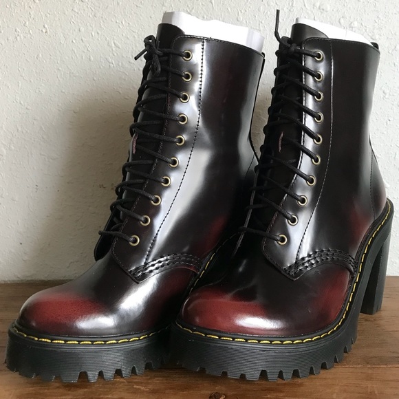 kendra doc martens cherry red